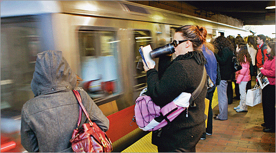 Red Line's Quincy Adams stop.