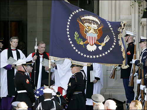 The Funeral Of President Gerald R. Ford - Boston.com