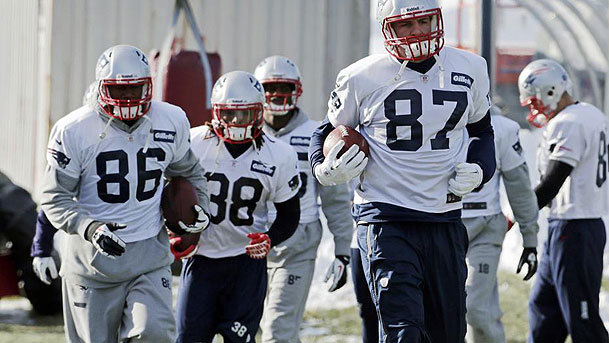 Patriots rested but not relaxed
