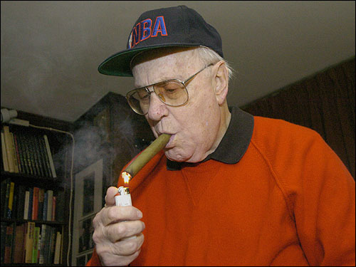 Red. Cigar. The two were rarely separated. In his later years, Red would always sneak a few more cigars than his doctor-imposed daily quota allowed.