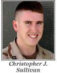 US Army Captain Christopher J. Sullivan