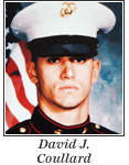 US Marine Reserve Sergeant David J. Coullard
