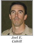 US Army Captain Joel E. Cahill