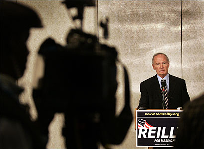 Thomas F. Reilly said the failure over his choice of a running mate won’t trouble voters, who 'don’t care about the politics.'