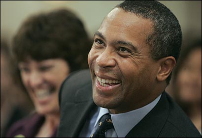 Deval L. Patrick’s advocacy of civil rights laws has conservatives on guard.