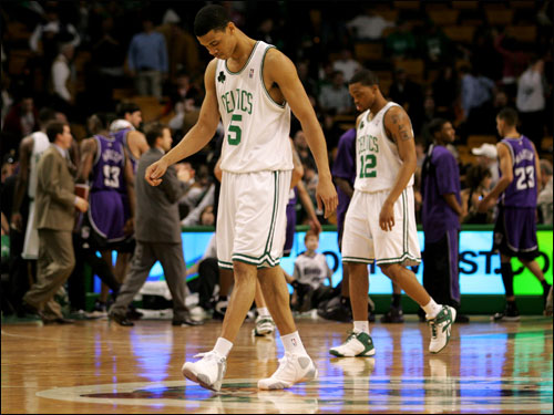 It's a trying time to be a Celtics fan. Gerald Green (front) and company have lost 18 straight games, a franchise record for consecutive losses they broke last Friday night against the Clippers and continue to add to. But before you get too down, we dug deep and managed to come up with a positive from every one of the losses (besides taking one step closer to Greg Oden or Kevin Durant) ...