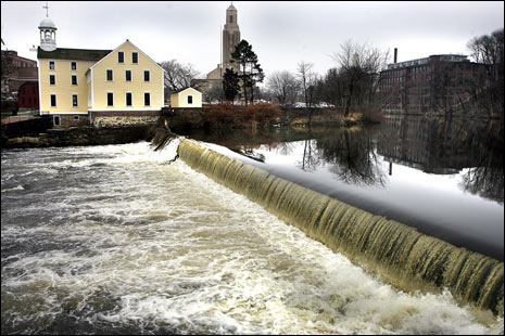 Close-up on Pawtucket. Next; Previous. Slater Mill Historic Site at the 
