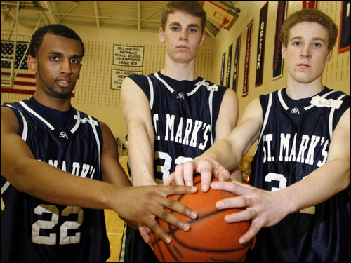 Pics Of Basketball Players. St. Mark#39;s asketball players