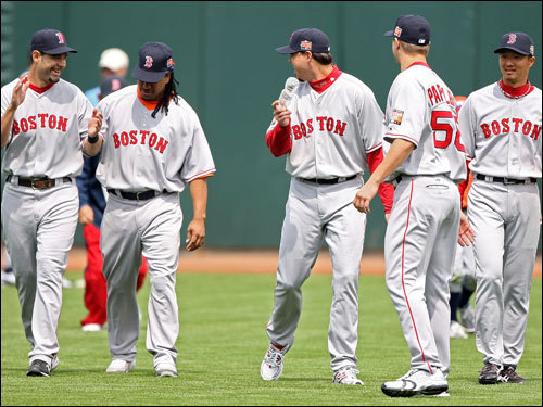 Boston Red Sox - Red Sox All-Stars In San Francisco - Boston.com