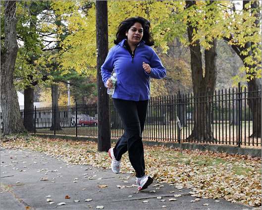 Moving beyond fitness centers and annual wellness fairs, companies are offering employees innovative ways to get healthy, both to bolster productivity and to combat rising healthcare costs. And these are showing exciting, early results. IBM’s Sonia Malik of Walpole is a devotee of the company’s ‘‘Healthy Living’’ incentive program.