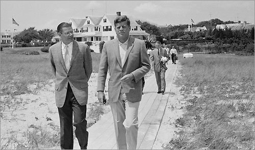 The Kennedy compound is in Hyannisport, Mass. and can be seen by boat.