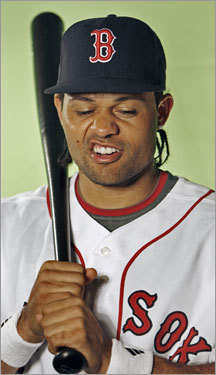 Coco Crisp made his best funny face.