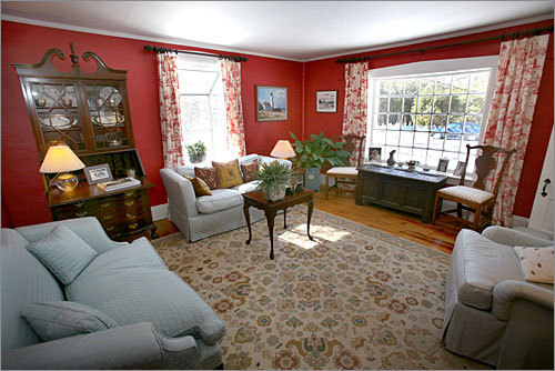 Red Living Room Walls