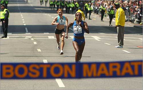 boston marathon finish line. Next; Previous. In the closest