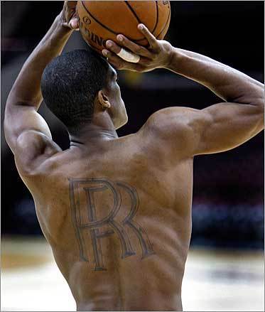 nba players tattoos. Re: Players with Back Tattoos:
