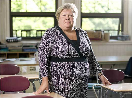 June Eressy is the principal of Worcester's University Park Campus School, which has consistently ranked in the top quarter of state high schools on the MCAS math and English exams.