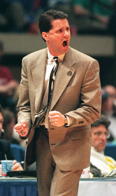 1993: UMass 91, North Carolina 86 A relatively unknown University of Massachusetts basketball team used quickness and hustle to surprise top-ranked North Carolina in a semifinal game of the preseason NIT. 'There isn't much doubt about it: this is the greatest moment in the history of UMass basketball, and it came in an improbable performance,' wrote the Globe's Bob Ryan. 'The Minutemen trailed, 11-0, and were very, very close to being overwhelmed and discouraged. But coach John Calipari [left] wouldn't let his team quit.'