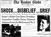 Historic Globe front pages: JFK assassinated