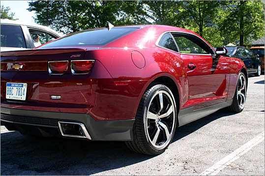 Boston Overdrive took a hike up to Bear Mountain State Park in New York for the International Motor Press Association's 'Spring Brake' on May 21, where spoiled journalists tried out dozens of new cars. 'The local highway patrol had a field day,' said Bill Griffith. Here are some of his favorites. (Pictured is the 2010 Chevrolet Camaro RS.)