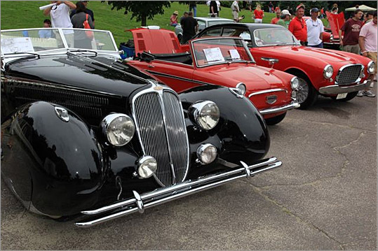 More of the Delahaye, plus a Fiat and Ferrari.