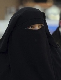 A tiny minority of Muslims wear veils in France.