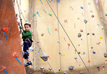 Rock Spot Climbing When he saw the 'For Sale' sign at an indoor climbing gym in Rhode Island about a decade ago, longtime climber Lary Norin figured that running the place might help him introduce more people to the sport. In August, Norin and a partner expanded that mission into Boston. The new Hyde Park gym, open until midnight daily, features 25-foot-tall rope climbs and a shorter no-rope bouldering area. 67 Sprague Street, Boston, 617-333-4433, rockspotclimbing.com