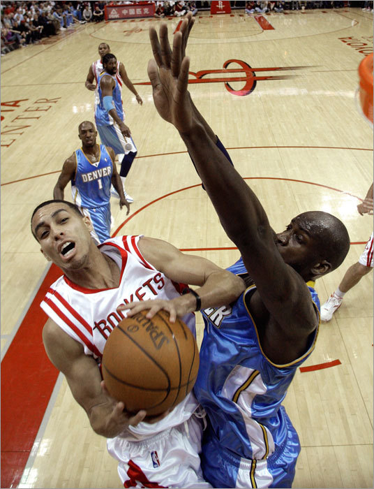 The Rockets are the first team out of the playoffs as it stands right now in the Western Conference, but lately have shown they are interested in a playoff spot. The Rockets have won their last four games, including a two-point win over Denver. Kevin Martin (right), who was mentioned in trade rumors as being part of a deal involving Ray Allen before being shipped from Sacramento to Houston, is averaging 21 points per game. The Celtics have not played the Rockets yet this season.