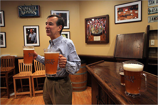 Sam can start brewing again While Boston Beer's Jim Koch could conceivably have still buried his nose in a pile of hops during the water crisis, his Boston Beer company decided it would stop making beer at its Jamaica Plain brewery in order to conserve water. While there was no real threat to the overall production of Sam Adams, which is brewed en masse at other sites, the local brewery nonetheless serves as an incubator of new brew ideas and specialty beers. But fret not, suds-o-philes. The brew tanks can be put back to work making their bubbly magic.