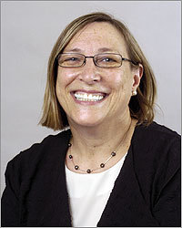 Greenfield Superintendent Susan Hollins.