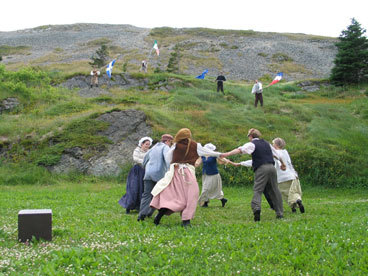 Newfound scene The village of Trinity is one of Newfoundland and Labrador’s most beautiful spots, combining spectacular scenery with traditional architecture. It’s also home to the professional Rising Tide Theatre company. You won’t see Neil Simon or other typical summer stock here. Rising Tide’s specialty is works with provincial themes, from perennial favorite ‘‘Saltwater Moon’’ by noted Canadian playwright David French, about a bickering, courting couple in 1926, to newly commissioned works like ‘‘Brand New Beat,’’ about Newfoundland and Labrador’s summer of 1964 discovery of rock ’n’ roll. Costumed actors in ‘‘The New Founde Lande Trinity Pageant’’ offer historical and musical vignettes as they lead a walking tour through the village. If the landscape seems familiar, it may be because the 2001 film ‘‘The Shipping News’’ was filmed nearby. 36 West St., 888-464-3377, 709-464-3232, www.risingtidetheatre.com , June 11-Oct. 9, adults $18-$38, seniors $13-$34, 16 and under $15 KATHY SHORR