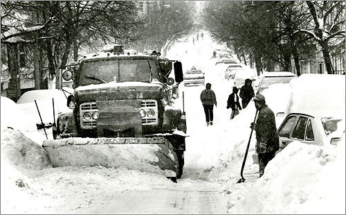 9: February 8-10, 1994 -- 18.7 inches The ninth worst winter storm in Boston history dumped more than a foot-and-a-half of snow.