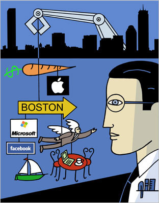 Boston is known for its academic opportunities. There are numerous institutions of higher learning in and around the city, offering many fields of study. The city has also become a hub for both the science and the technology industries. Why is it then that young graduates in search of starting their own business leave for more luxurious places like Silicon Valley or New York City? Boston needs to increase and spread the awareness of its 'awesomeness,' but how? Creating a celebrity culture around successful entrepreneurs or encouraging the proliferation of high-energy hangouts might do the trick but these young entrepreneurs have other ideas. Click through to read up on some ways the city can improve.