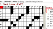 MIT Crossword