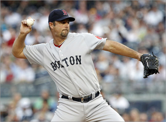 June 8: Red Sox 11, Yankees 6 Tim Wakefield pitched 5 1/3 innings and allowed five runs on five hits to pick up his third win of the season.