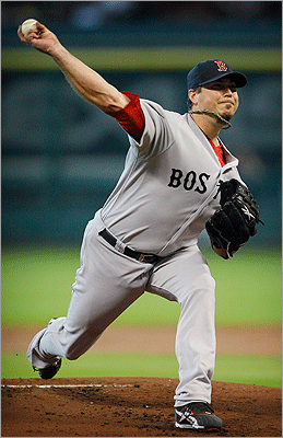 July 3: Red Sox 2, Astros 1 Josh Beckett, named to the All-Star team earlier in the day, gave up just a run and five hits in eight innings, striking out 11.
