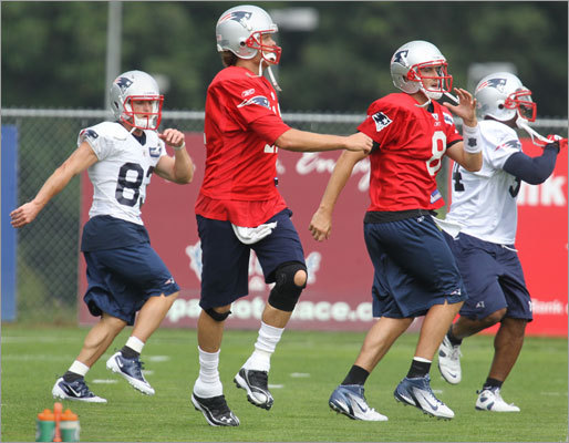 Aug. 9 Tom Brady and the Patriots continued to get ready for their first preseason game with an afternoon session at Gillette Stadium. The Patriots open the preseason vs. the Jaguars.