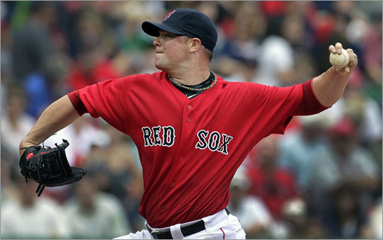 Aug. 16, Game 1: Red Sox 3, Rays 1 Jon Lester pitched seven innings and allowed three hits and one run while striking out eight for his 12th win of the season. Lester threw 113 pitches.