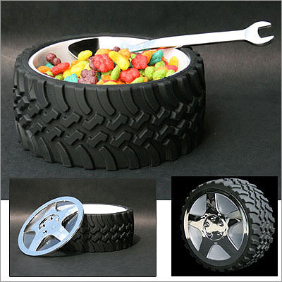 tire shaped toy box