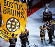 Cup banner raised