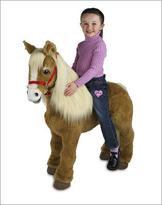 Toys 'R' Us is selling its Furreal Friends Butterscotch Pony for $99.99. Its Biscuit My Lovin' Pup will be on sale for $89.99.