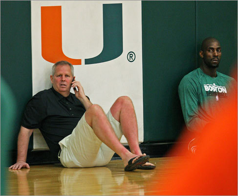 With a two-week window for preseason and free agency before the start of a 66-game regular season, Celtics president of basketball operations Danny Ainge (left) won't have much time to turn around a team that lost in the second round of last year's playoffs. Ainge has his work cut out for him as the Celtics have just six players under contract for this season. With that backdrop in mind, we look at some names who might fill out the rest of the roster.