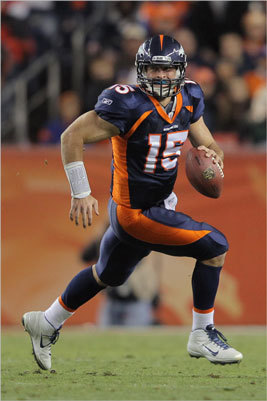 10. Denver Broncos (8-7) Two straight losses have the Tim Tebow led Broncos sputtering with one game remaining. All of three weeks ago, the Broncos captured the AFC West division lead from the Oakland Raiders (8-7). But the tie between the two teams now makes Week 17 a do-or-die situation for the Broncos. And on a side note, Kyle Orton comes to town leading the Kansas City Chiefs ready to play spoiler. Simply put, can Tebow turn back on the magic for one more week. His team needs it.
