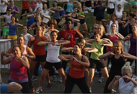 free events workout on esplanade