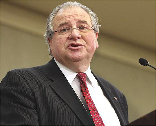 Robert DeLeo says that he did not use his ties to former Probation Commissioner John J. O’Brien to win votes from fellow Democrats to become the speaker of the Massachusetts House.