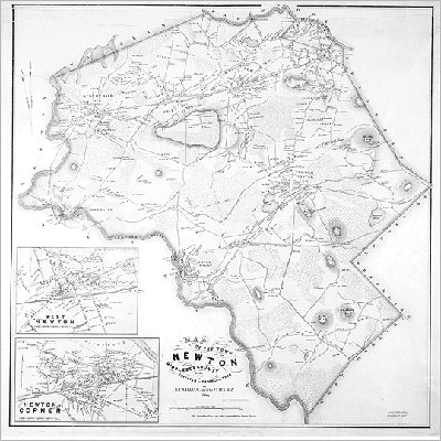 Explore Newton's Villages Map