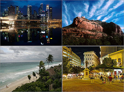 Top destinations for 2013