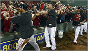 Sox celebrate clinch Sox celebrate clinch