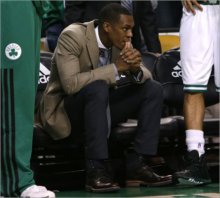 Rajon Rondo In what would turn out to be the final year of the Kevin Garnett/Paul Pierce era, the Celtics lost their All-Star point guard to a torn ACL in January. Without Rondo and with an aging roster, the Celtics bowed out to the New York Knicks in the first round of the playoffs.
