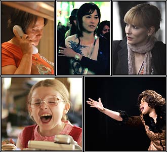 The nominess for Best Supporting Actress this year have been announced. Check out the list, along with trailers and movie reviews.