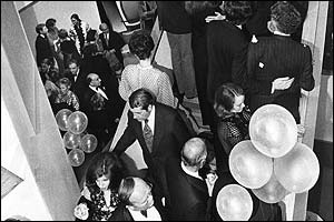 The Institute of Contemporary Art opening on May 8, 1975.